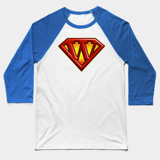 Super Premium W Baseball T-Shirt by NN Tease